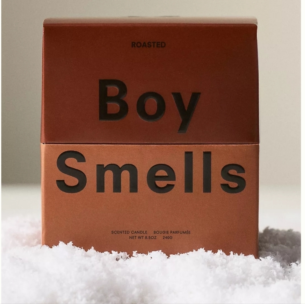 2 Boy Smells Gourmand Roasted Boxed Glass Candles - Picture 3 of 3
